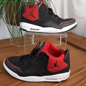 Jordan "Courtside 23" #AR 1000-006 Size 12 Black, Gym Red, and White